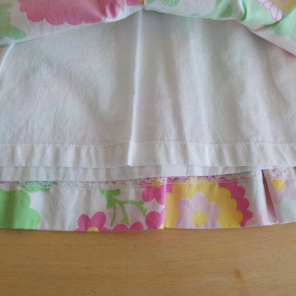 Lilly Pulitzer Skirt - Floral Spring Flare Lined - Size 2- 100% Cotton   (597) - Picture 4 of 7